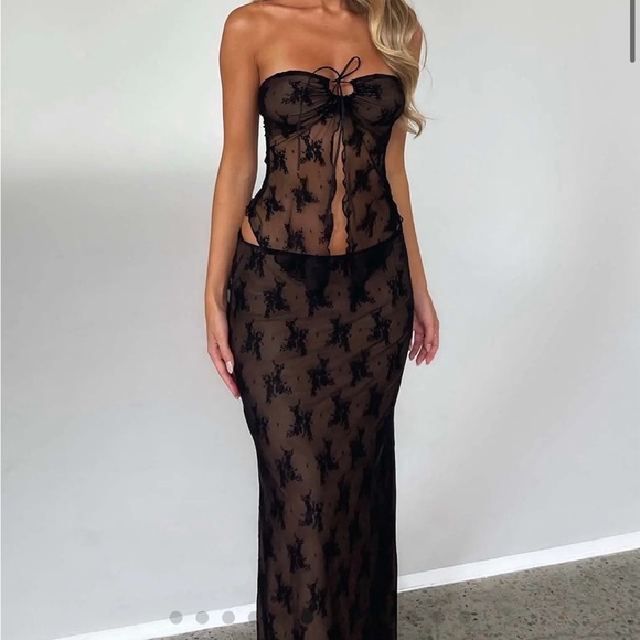 TIGERMIST KAROLINA SET - black lace - Picture 5 of 5